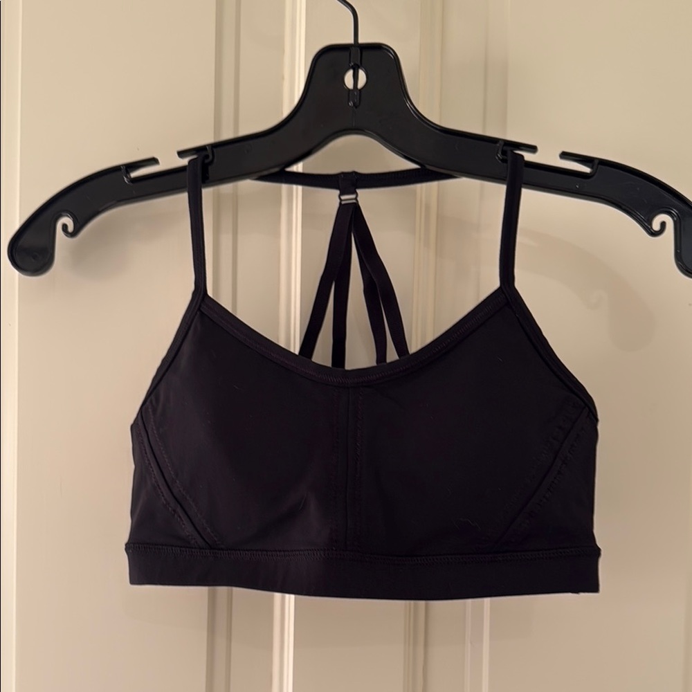 lululemon Black Women's Sports Bra - Size 4